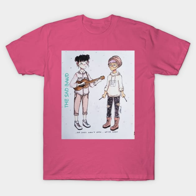 The Sad band T-Shirt by RoseArt09